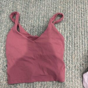 purple align tank lululemon